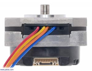 Sanyo Pancake Stepper Motor cu Encoder: Bipolar, 200 Steps/Rev, 42×24.5mm, 3.5V, 1 A/Faza, 4000 CPR [2]