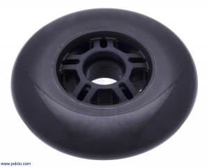 Roti si Senile - Roata 100×24mm - Neagra