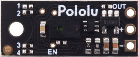 Senzor distanta Pololu cu PWM, max 50cm [1]