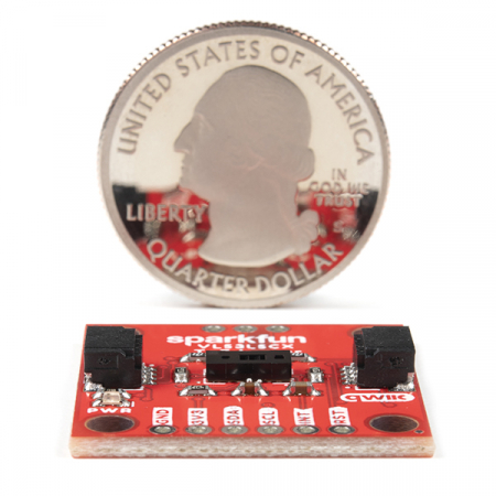 Senzor distanta SparkFun Qwiic ToF Imager cu VL53L5CX [3]