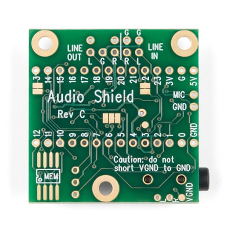 Shield SparkFun Teensy 3 Audio (Rev C) [2]