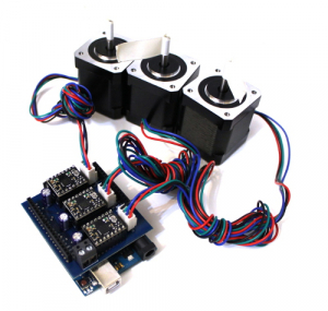 Stepper - Shield Arduino pentru motoare stepper
