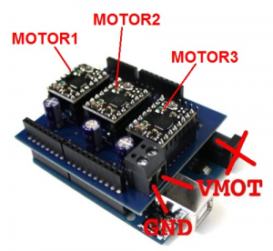 Shield Arduino pentru motoare stepper [1]