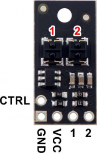 Bara senzori linie digitali 2 Pololu QTRX-HD-02RC [4]