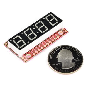 Display serial 7 segmente Albastru [2]