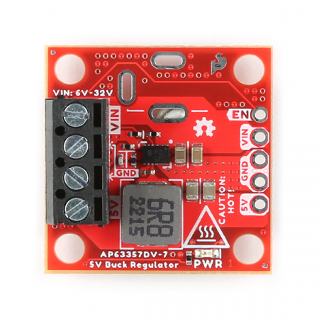 Breakout stabilizator buck SparkFun 5V (AP63357) [1]