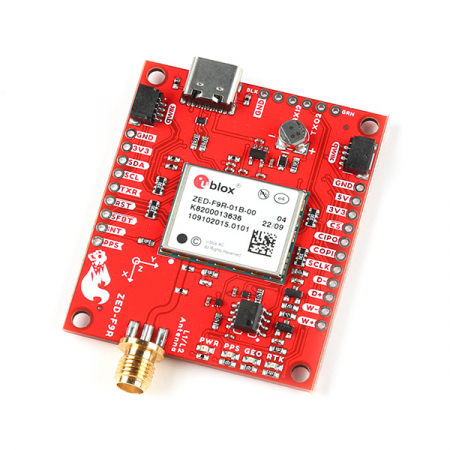GPS - SparkFun GPS-RTK Dead Reckoning Breakout - ZED-F9R, SMA (Qwiic) 1