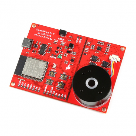 Wifi - SparkFun IoT Brushless Motor Driver (ESP32 WROOM, TMC6300)