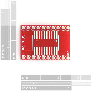 Circuit adaptor SOIC la DIP - 20 Pini [2]