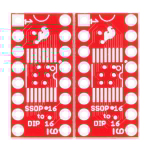 SparkFun SSOP to DIP Adapter - 16-Pin [1]