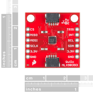 Breakout magnetometru cu trei axe SparkFun MLX90393 (Qwiic) [1]