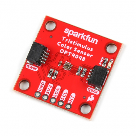 Lumina - SparkFun Tristimulus Color Sensor - OPT4048DTSR (Qwiic)