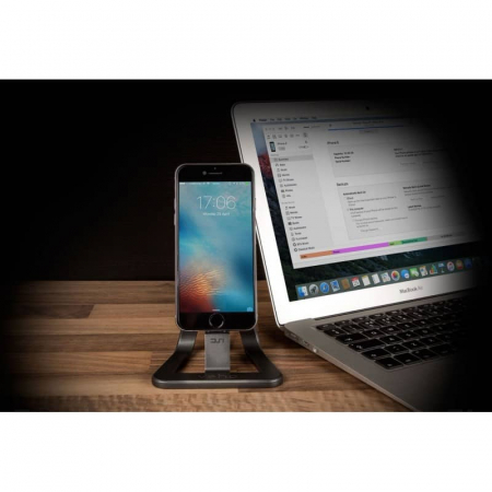 Stand de incarcare Veho pt. birou pentru Apple iPhone cu mufa Lightning, certificat Apple MFI [12]