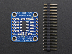 5-Pad Capacitive Touch Sensor Breakout - AT42QT1070 [3]