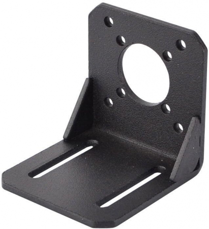 Arduino Original - Steel Material L Mounting Bracket Fixed Holder Mount with Screw for 42 series NEMA17 Stepper Motor 1