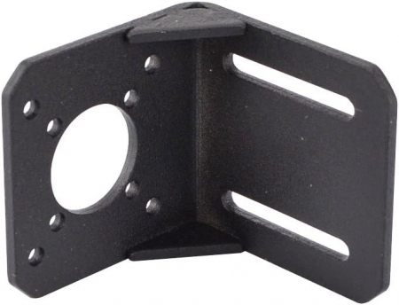 Steel Material L Mounting Bracket Fixed Holder Mount with Screw for 42 series NEMA17 Stepper Motor 1 [1]