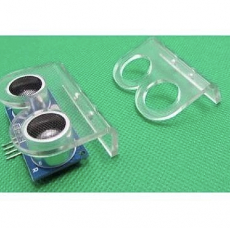 Sasiu - Suport fix, acrilic, pentru modulul ultrasonic HC - SR04