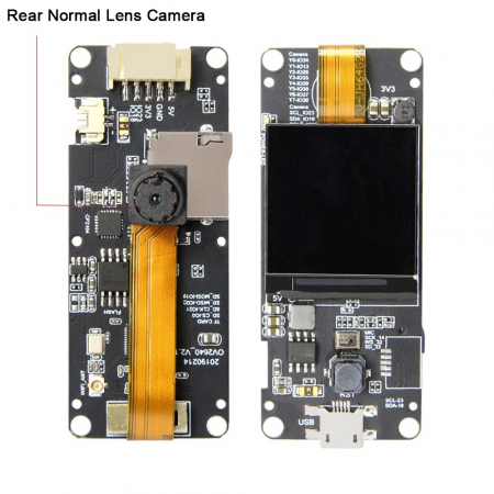 Modul de camera cu lentila fish-eye TTGO T-Camera Plus [1]