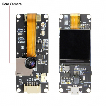 Modul de camera cu lentila fish-eye TTGO T-Camera Plus [2]