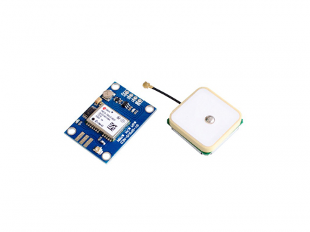 GPS - Modul GPS Ublox NEO-7M cu EEPROM pentru C/AeroQuad, cu antena (cu baterie)