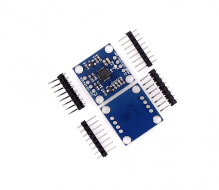 Senzori - Modul nesudat LSM303DLH GY-51 pentru masurarea campului magnetic si acceleratiei in 3 axe