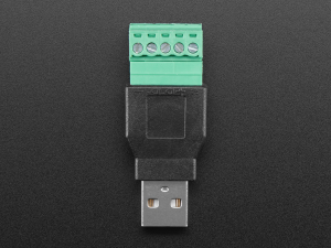 Conector USB-A Tata Plug cu 5-pin Terminal Block [2]
