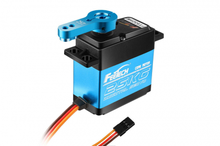 Waterproof FEETECH FT5325M 7.4V 180 Degree High Speed Metal Gear Digital Servo Torque:25KG 1 [1]