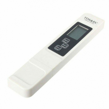 Lichide - Tester de conductivitate al contorului LCD digital alb TDS&EC EC (cu baterie)