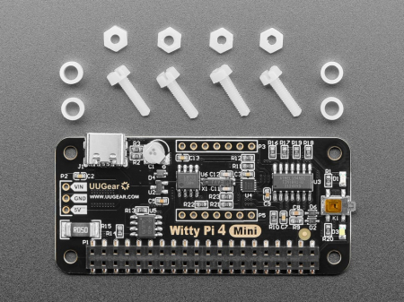 Witty Pi 4 Mini - RTC si Managementul Alimentarii pentru Raspberry Pi [1]