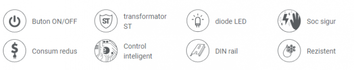 Aparat gard electric power P50 - 230V (6,2J - 5J) [8]