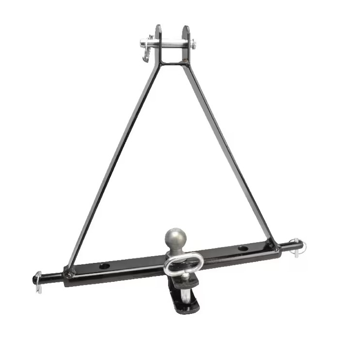 Bara remorcare cu bila 50 mm si bolt, pentru tiranti tractor 2500 kg (cat.1) [1]