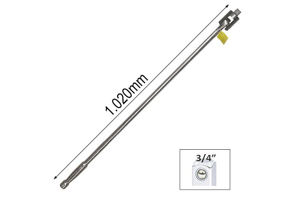BARĂ "T" DE FORȚĂ 3/4" 1.020MM, JBM [2]