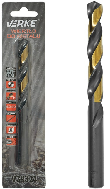 Burghiu metal HSS cu acoperire din titan 13mm [2]