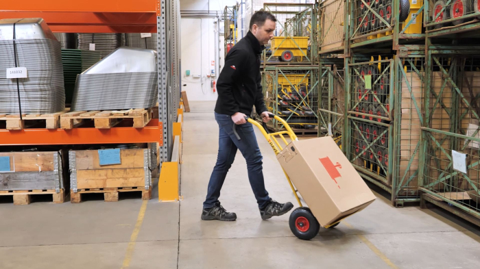Cărucior industrial multi-sarcină CLM 250 LS Ergo — pentru fermă, seră, șantier, depozit și fabrică [7]