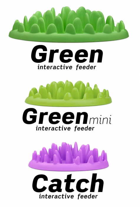 Castron interactiv caini - GREEN [3]