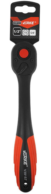 Cheie cu clichet antrenor 1/2" 72 dinti 245mm VERKE [1]