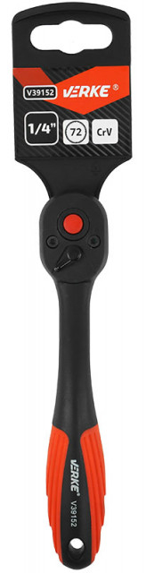 Cheie cu clichet antrenor 1/2" 72 dinti 245mm VERKE [1]
