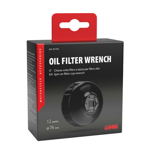Cheie filtru ulei FI 76 mm 3/8” [3]