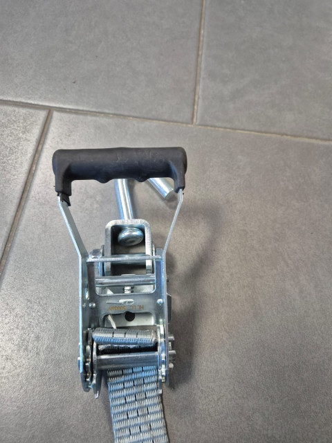 Chinga auto 2.8m - carlige rotative - (banda 3.5 cm) VDI 2700 PREMIUM [5]