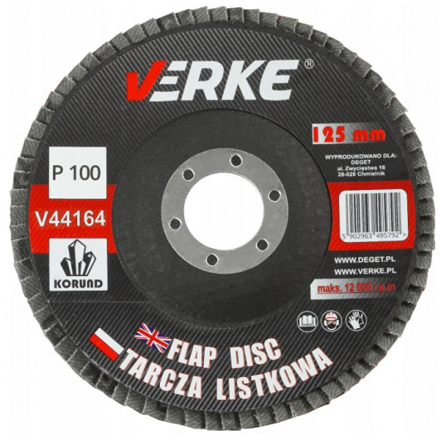 DISC SMT 125MM , P100 , VERKE [1]