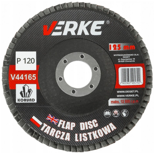 DISC SMT 125mm , P120 , VERKE [1]