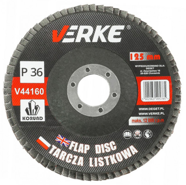 DISC SMT 125mm , P36 , VERKE [1]