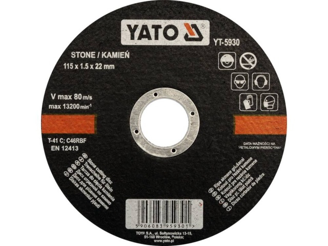 Disc taiat piatra 115x1.5x22mm [1]