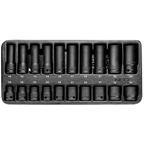 Modul tubulare hexagonale de impact 1/2" , Neo Tools 84-241 [1]