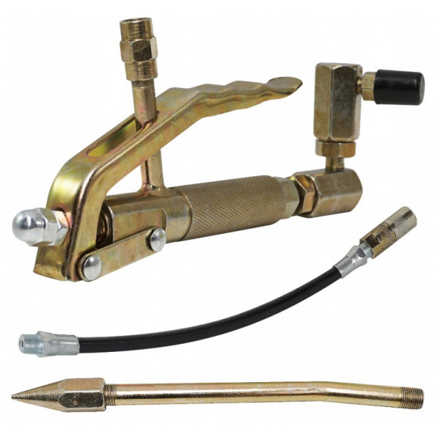 Pistol de gresat cu 2 furtune VERKE [1]