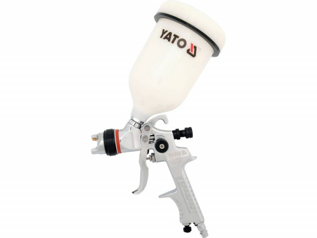 Pistol de Vopsit, rezervor plastic YATO, HVLP, duza 1.5mm, 600ml [1]