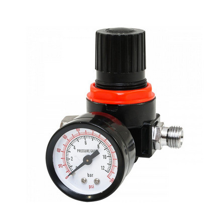 Regulator cu manometru de presiune 0-12 Bar 1/4" VERKE [1]