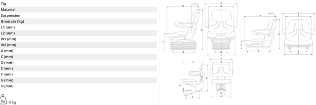 Scaun complet universal [3]