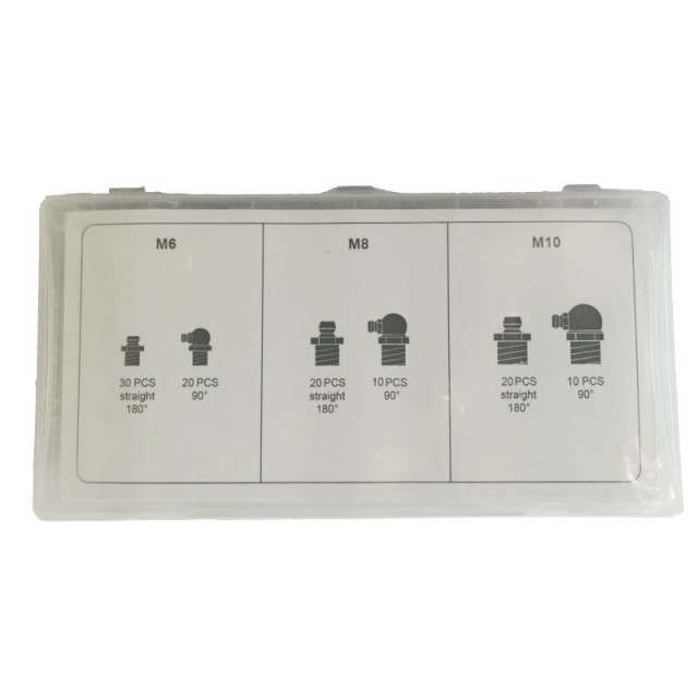 Set 110 buc nipluri metalice pentru gresare [1]