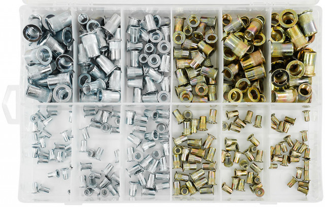 Set 300 buc Piulite nituibile M3-M10 VERKE [1]